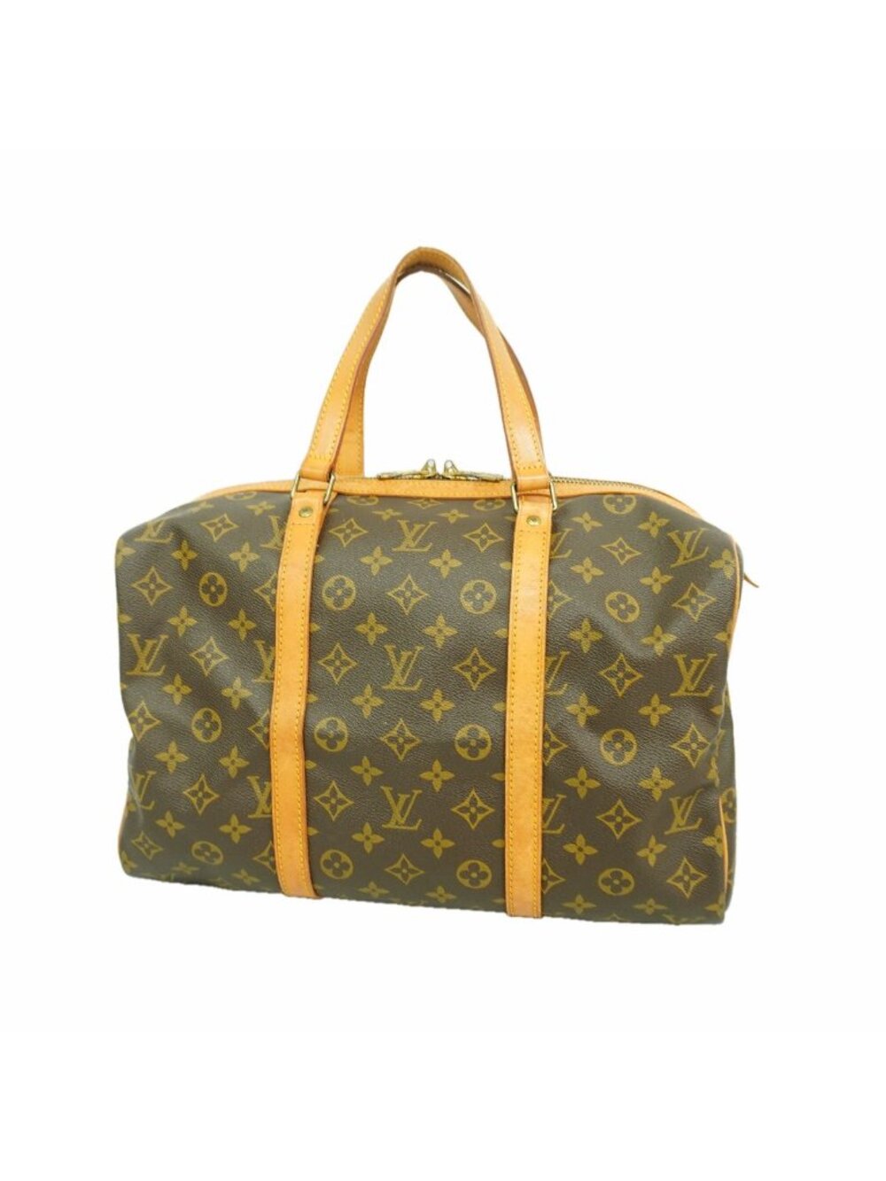 Louis Vuitton Boston Bag Monogram Sac Supur 35 Brown